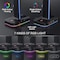 GameNote TH650 RGB Dual Headset Stand With 2 USB port