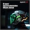 GAMING HEADPHONES BLACK-GREEN H2002E With Noise Cancellation, Adjustable Headband, Gaming - Surround Headset