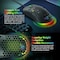 Wired Gaming Mouse RGB Gaming Mouse Ultra Lightweight Honeycomb Case Adjustable 7200 DPI 7 Programmable Buttons