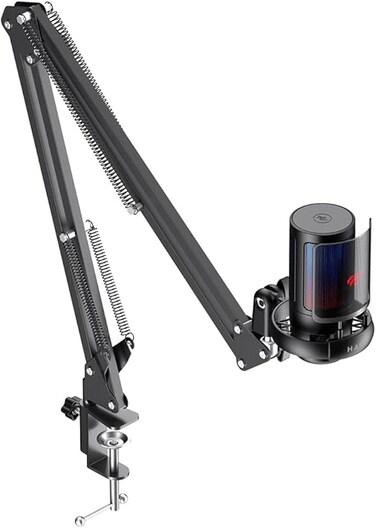 Havit Gamenote GK50 PRO RGB Gaming Professional Gamer Publisher Microphone and Desk Stand