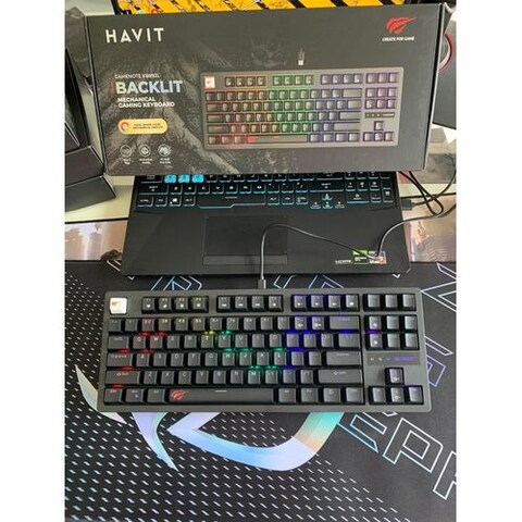 Havit Gaming Keyboard, Gaming Series KB892L, Backlit Mechanical Gaming Keyboard