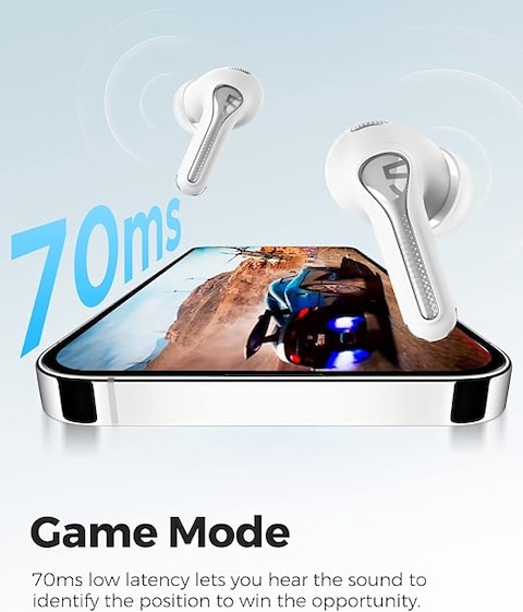 SoundPEATS Capsule3 Pro Wireless Earbuds with Hi-Res and LDAC, 43dB Hybrid Active Noise Cancelling Bluetooth 5.3 Earphones，6 Mics for Calls, Total 52 Hrs, IPX4 Rated, Transparency Mode, Game Mode