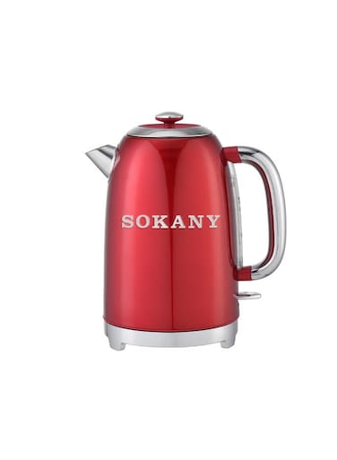 غلاية سوكاني 2200 واط سعة 1.7 لتر SK-09110 حمراء