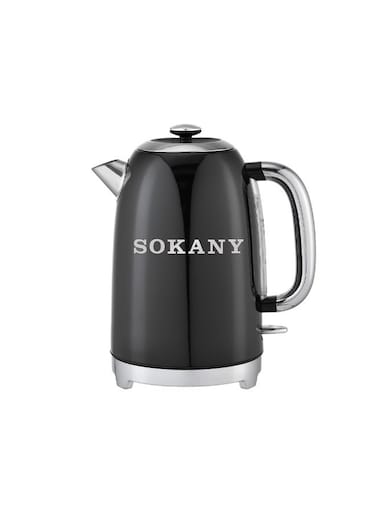 غلاية سوكاني 2200 واط، سعة 1.7 لتر، موديل SK-09112، لون أسود