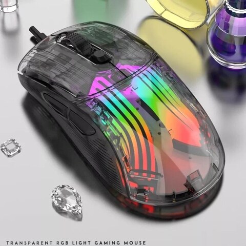 Gaming Mouse MS1011SE, 1200-7200dpi, 6 buttons, Programmable, RGB, 113g, 1.5m, USB, White