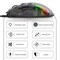 Gaming Mouse MS1011SE, 1200-7200dpi, 6 buttons, Programmable, RGB, 113g, 1.5m, USB, White
