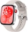 HUAWEI WATCH FIT 3 Smartwatch, 1.82" AMOLED Display, Ultra-Slim Design, All-Round Fitness Management, Comprehensive Health Management, Durable Battery Life, Compatible with iOS &amp; Android, Moon White