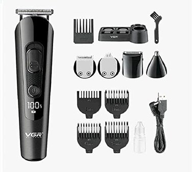 Generic Vgr 175 5 In 1 Dry Shave Electric Shaving Machine