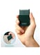 ماكينة حلاقة VGR V-376 للرجال - دقيقة، قابلة لإعادة الشحن عبر منفذ USB، مزودة بأداة تشذيب منبثقة - لون أخضر