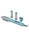 VGR 4-in-1 Hair Styler V-474, for drying, straightening, curling, and volumizing hair, 4 multi-purpose styling heads (round brush, 2 curling heads (2 sizes), and a concentrating nozzle)