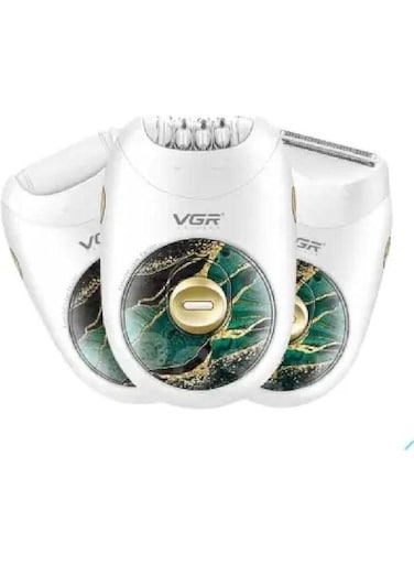 جهاز إزالة الشعر للعناية بالجسم للنساء من في جي آر - 3 في 1 - V-736