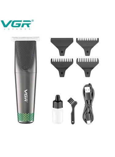 ماكينة تشذيب الشعر الاحترافية متعددة الألوان VGR V-925