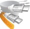 كابل USB من النوع C 3.0 امبير بطول 1 متر من سلسلة فليكس من جيه سوكس، لون ازرق