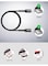 كابل جساوكس USB C إلى USB C 100 وات/5 أمبير [عبوة واحدة بطول 6.6 قدم]، سلك شحن سريع QC 4.0/USB PD نوع C متوافق مع MacBook Pro/Air M2، iPad Pro 12.9/iPad Air/Mini 6 Samsung Galaxy S23 S22 S21 أسود (2M)