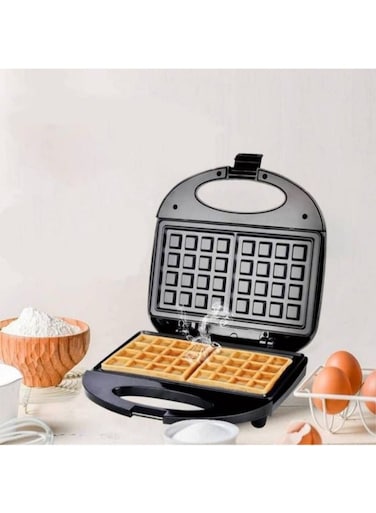 Sokany Waffle Maker, 800W, Black - SK-BBQ-137