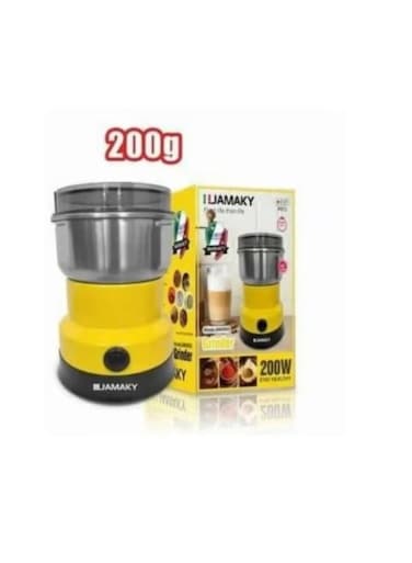 Jamaky Coffee Grinder 200W JMK-9005 - Yellow