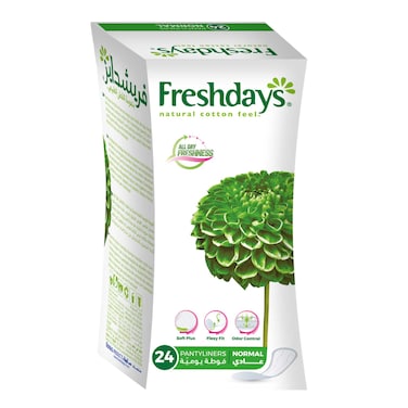 Freshdays Daily Pantyliner - Normal - 24 Pads