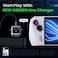 Ugreen CD361 Uno 65W GaN Charger &ndash; 2 USB-C + 1 USB-A &ndash; Fast Charging Adapter &ndash; Universal 3-Port Power Charger &ndash; Compact Design &ndash; Black