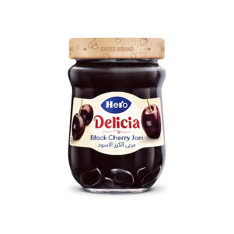 Hero Delicia Black Cherry Jam - 350 gm