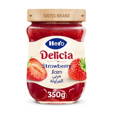 Hero Delicia Strawberry Jam - 350 gm
