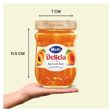 Hero Delicia Apricot Jam - 350 gm