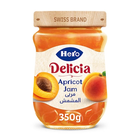 Hero Delicia Apricot Jam - 350 gm