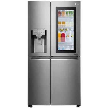 LG Refrigerator, 600 Liter, Bottom Freezer, No Frost, Inverter, Digital, Silver, GR-X29FFLRB, (International )