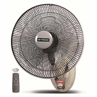Fresh Wall Fan 16 inch with Remote - Gold - RWf16