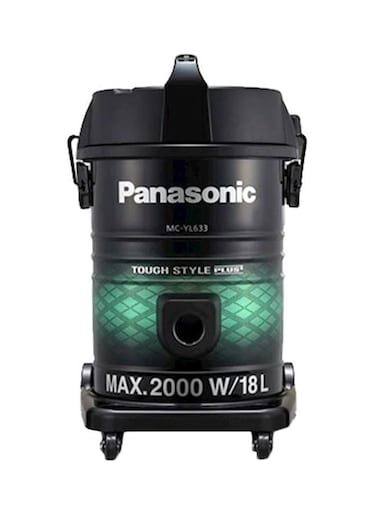 Panasonic Vacuum Cleaner 2000W 2000 W MC-YL633 Black/Green