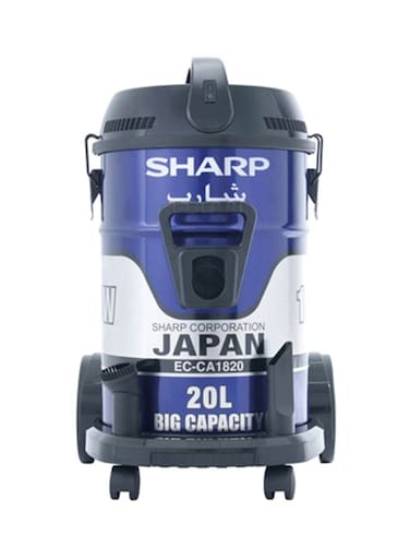 SHARP Vacuum Cleaner 20 L 1800 W EC-CA1820 Blue