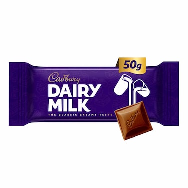 Cadbury Dairy Milk Chocolate - 50 gm