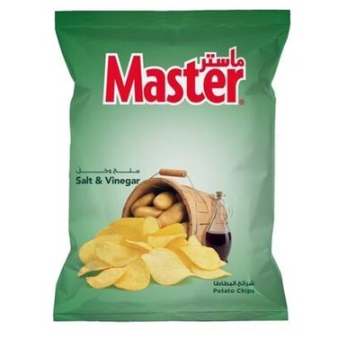 Master Potato Chips Salt And Vineger 35 Gram
