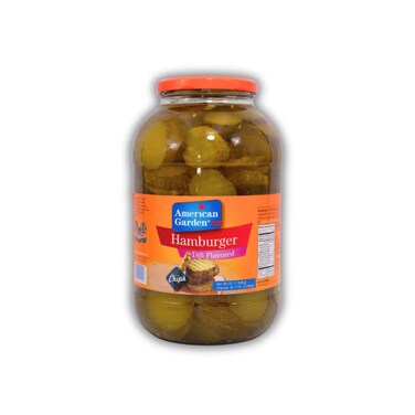 American Garden Pickles Hamburger Dill Chips 1.93 Kg