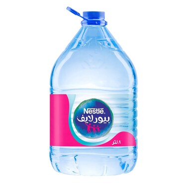 نستله مياه بيور لايف 8 لتر