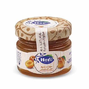 هيرو مربى المشمش حصص 28 غرام