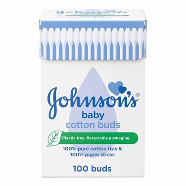 Johnson's Pure Cotton Buds 100 Pieces