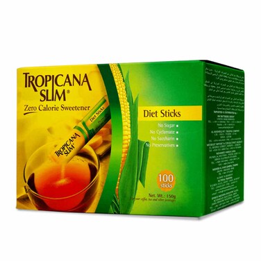 Tropicana Slim Sugar Free Sweetener 100 Sticks