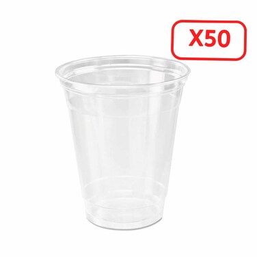 RZ CLEAR CUPS 400MM 20PC