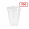 RZ CLEAR CUPS 400MM 20PC