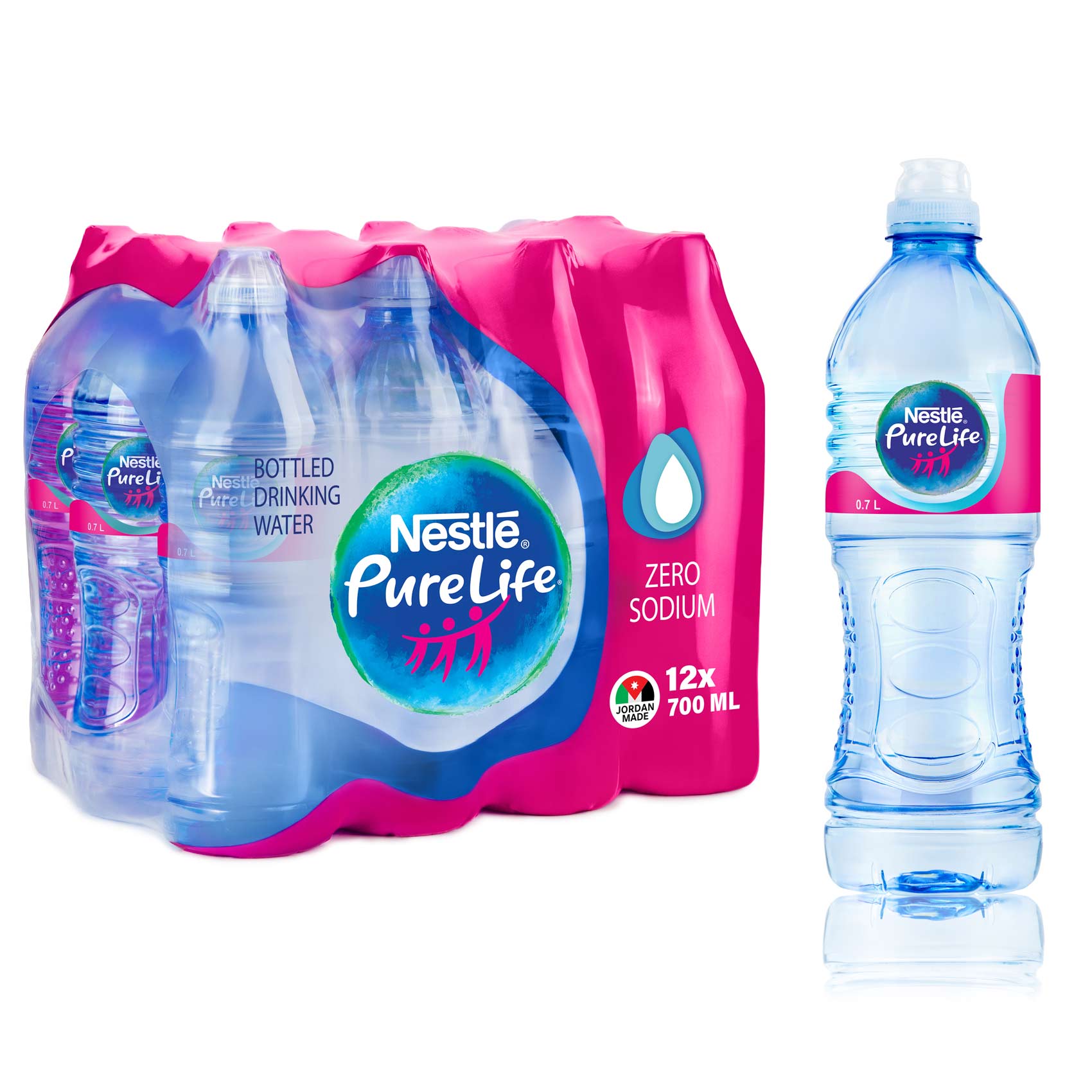 Nestle Pure Life Water 700 Ml 12 Pieces product thumbnail 2