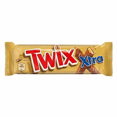 Twix Xtra Chocolate Biscuit Twin Bars 75 Gram