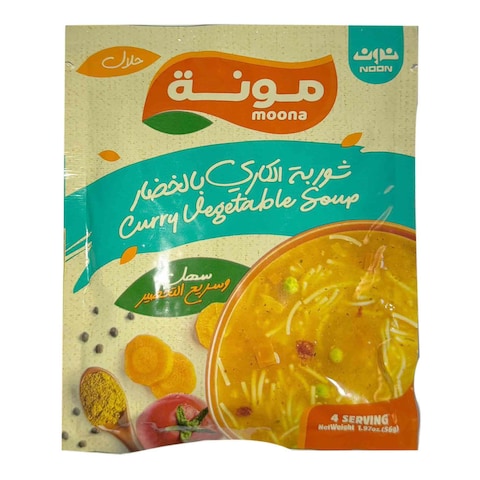 Noon Moona Curry Vegetable Soup 56 Gram