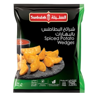السنبلة بطاطا ويدجز مجمدة 750 غرام