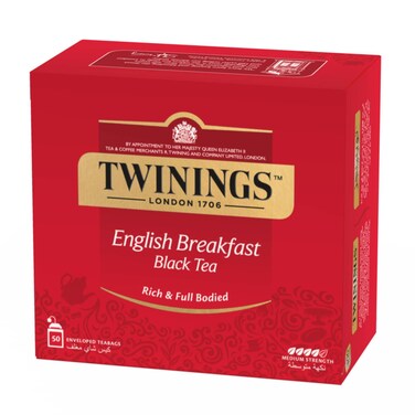Twinings Tea English Breakfast 50 Bag