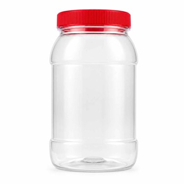 Round Plastic Jar 2 Liter