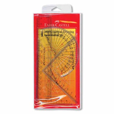 Faber-Castell Plastic Wallet Geometry Set