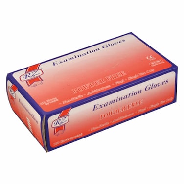 Rz Latex Gloves 100 Pieces Large