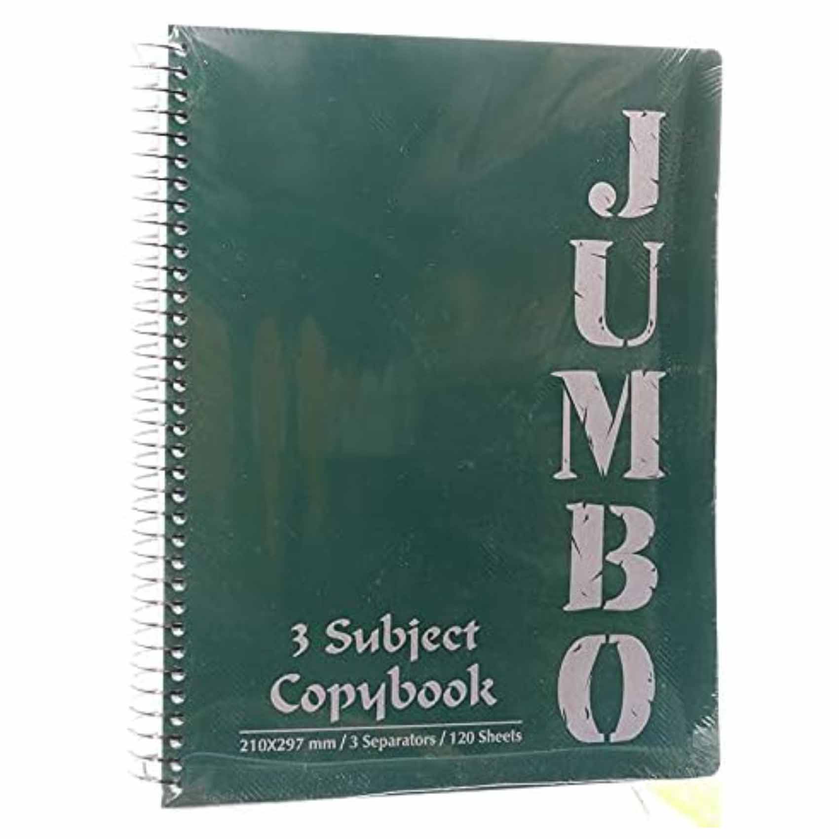 Mintra Notebook A4 Jambo 3 subjects Assorted Lined 120 sheets product thumbnail 2