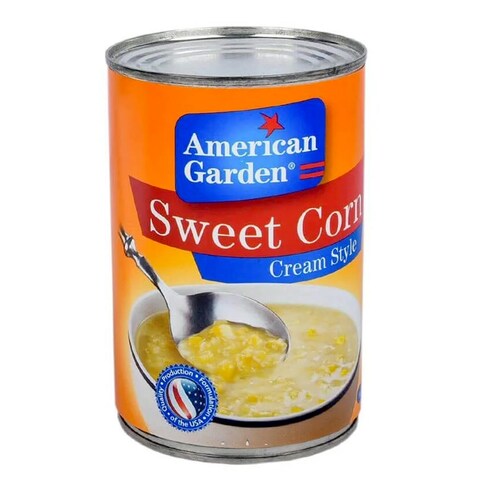 American Garden Sweet Corn Cream Style 418 Gram