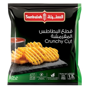 السنبلة قطع مقرمشة مجمدة 1.5 كغم